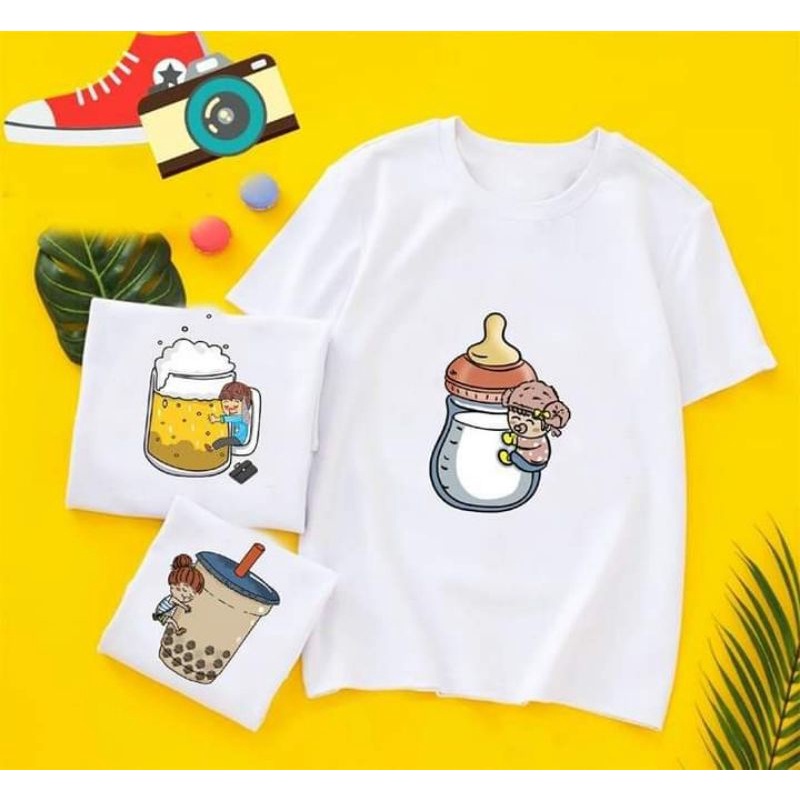 Áo thun gia đình size 8-95kg