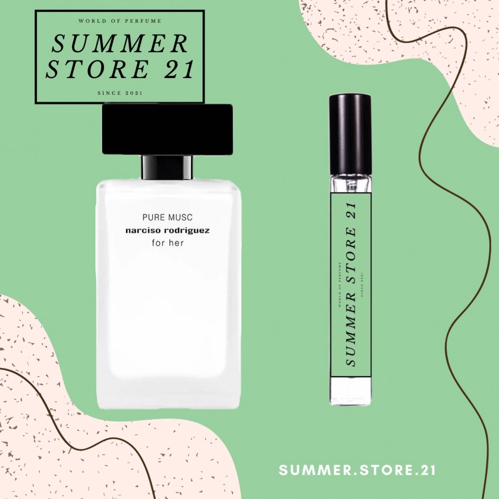 Nước Hoa Narciso Rodriguez Pure Musc For Her - 5𝘮𝘭/10𝘮𝘭