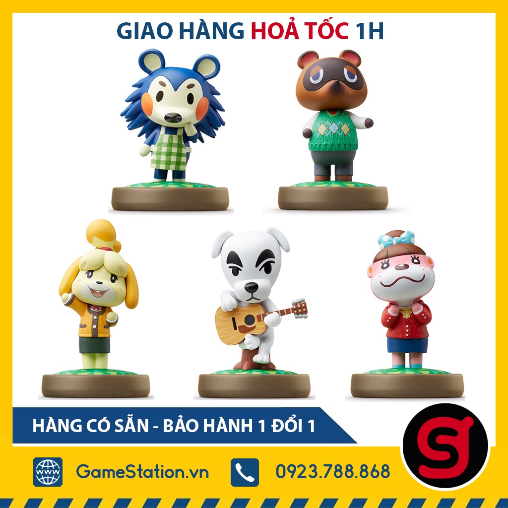 Nhân vật game Amiibo Animal Crossing Series - Cho máy Nintendo Switch |  Shopee Việt Nam