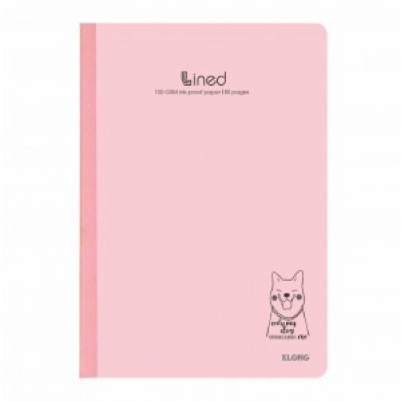 Vở may dán gáy Klong Lined 80 trang B5 100/76; MS: 840