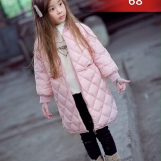 Áo khoác phao dài bg