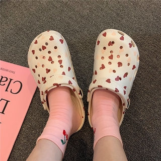 ( Sẵn 38-39 ) Dép Sục trái tim Ulzzang - US382
