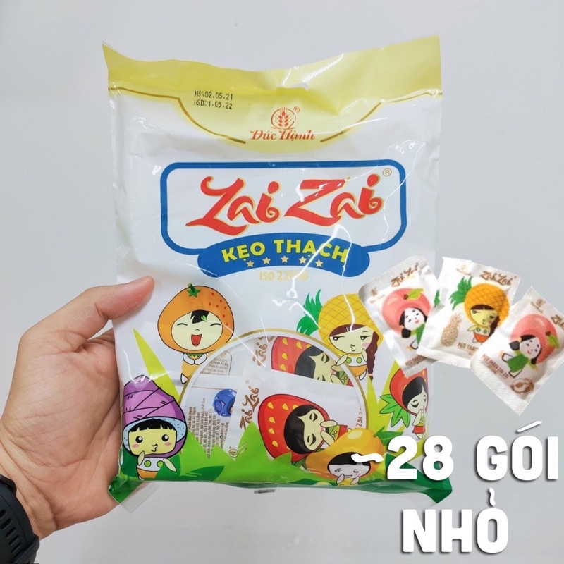 kẹo thạch zai zai Đức hạnh (gói 350gr)