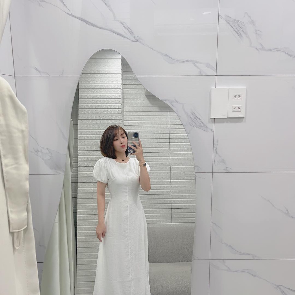 KT51 - ĐẦM MIDI CUTOUT LƯNG