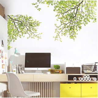 Tranh Dán Tường Phòng Khách  Tán Cây Xanh GD071