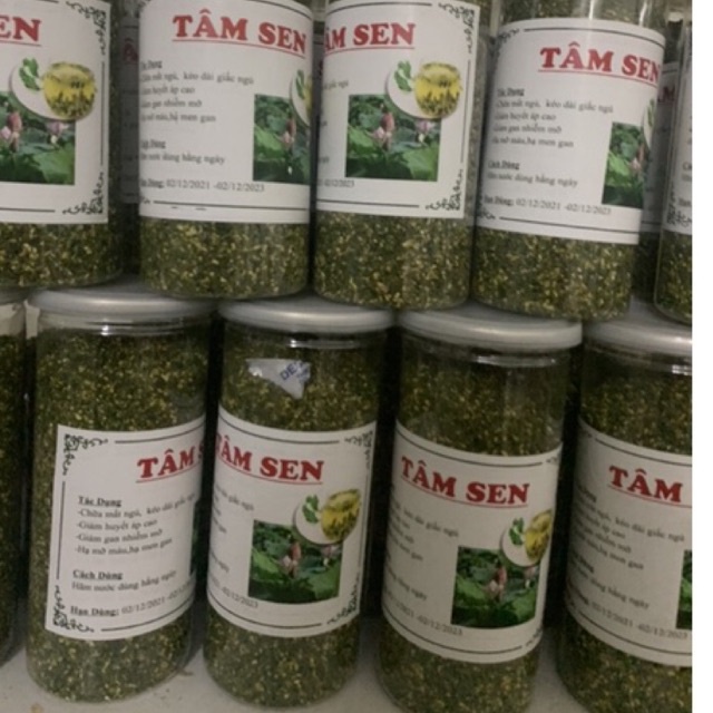 Tâm sen (tim sen ) sấy khô hộp 500g