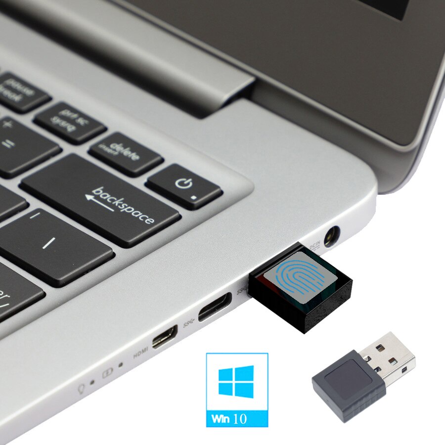 Thiết Bị Đọc Dấu Vân Tay Mini USB Cho Windows 10 Hello Biometrics Key
