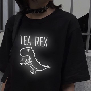 New áo unisex tea-rex phản quang đa sắc cực và phản quang trắng thiết kế hình phản quang theo yêu cầu
