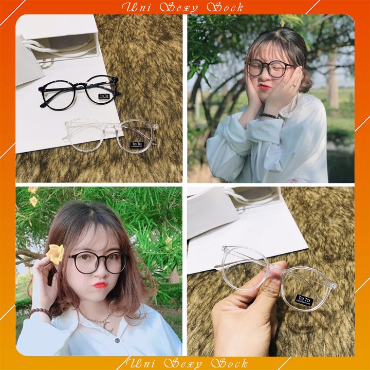 Mắt Kính Gọng Cận TATA Ngố, Form Tròn Siêu Dễ Thương và Ngộ Nghĩnh Đáng Yêu - HOT HIT 2021 | BigBuy360 - bigbuy360.vn