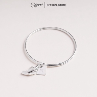 [OUTLET] Vòng Tay Nữ Bạc 925 Cao Cấp SHIMMER SILVER Thiết Kế Gắn Charm Đơn Giản - Outlet 96