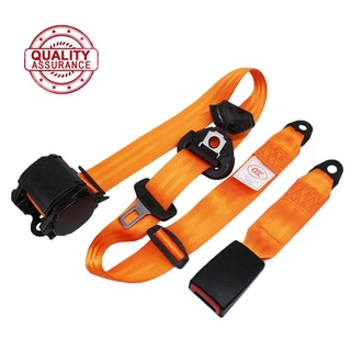 1pcs 3 Point Seat Belt Lap & Diagonal Belt Heavy-duty Polyester Strap thumbnail
