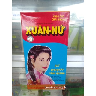 XUÂN NỮ - bổ huyết Vĩnh Quang điều hoà kinh nguyệt (280ml)