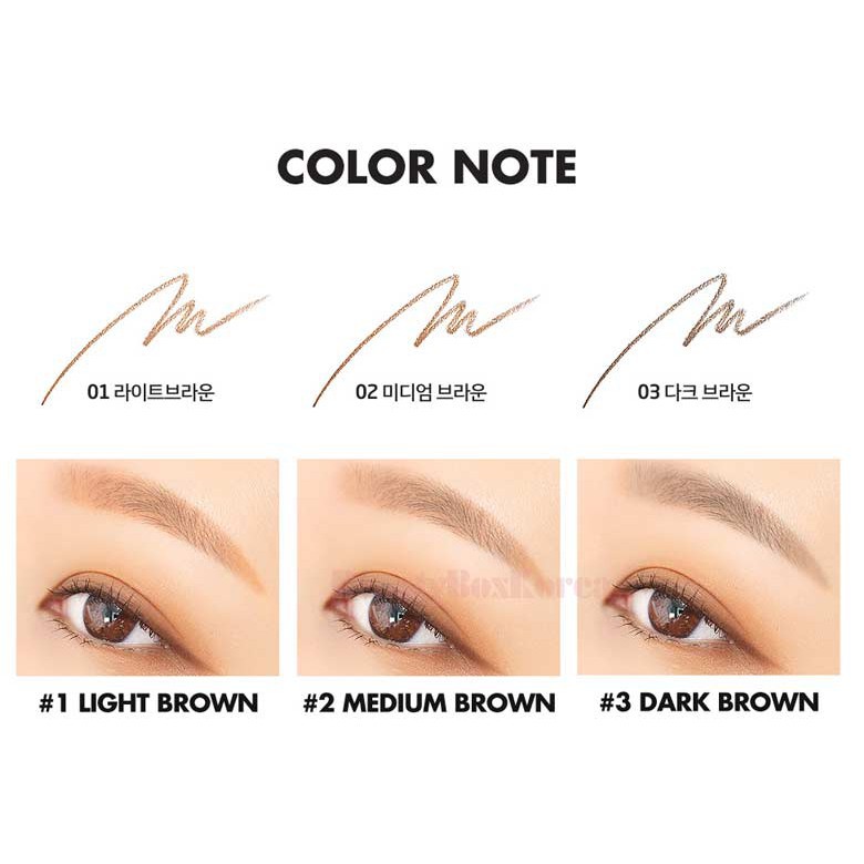 Chì Kẻ Chân Mày Lilybyred Skinny Mes Brow Pencil