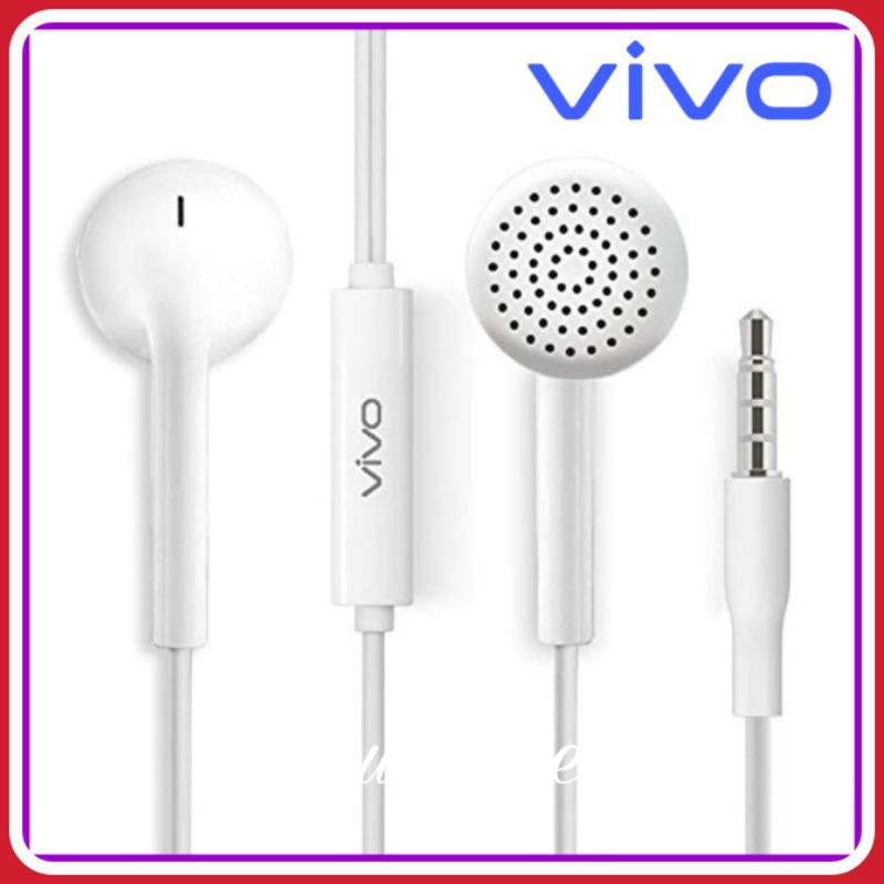 Tai Nghe Nhét Tai 100% Chính Hãng Vivo V5 / V5s / V5 Lite / Y55 / Y55s / Y66 / Y69