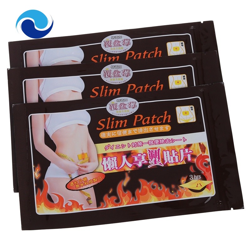 (Hàng Mới Về) Set 30 Miếng Dán Rốn Giảm Cân Đốt Cháy Mỡ Thừa