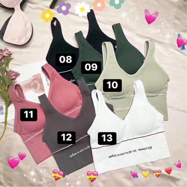 Áo Bra Tập Gym Thể Thao - Áo Bra Croptop form cực đẹp -  Bán chạy số 1