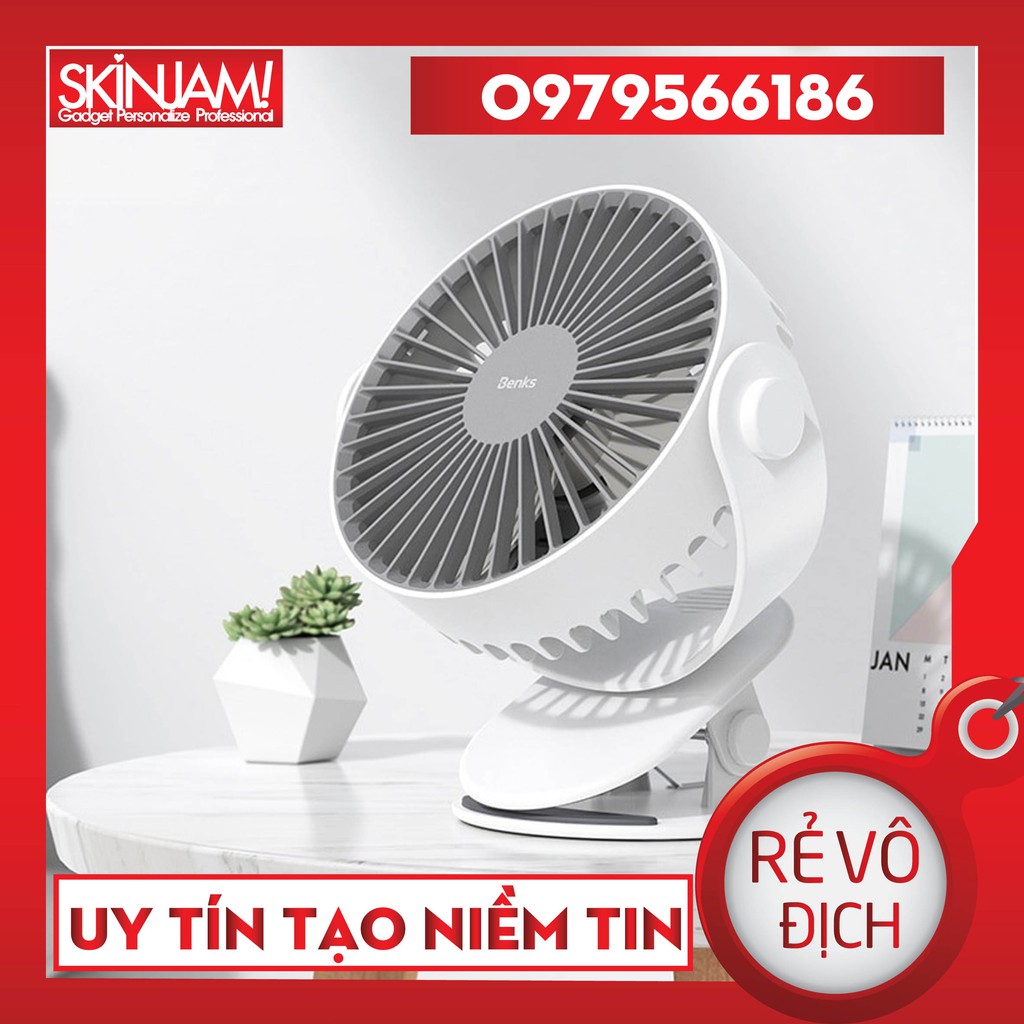 QUẠT KẸP BÀN MINI BENKS F13