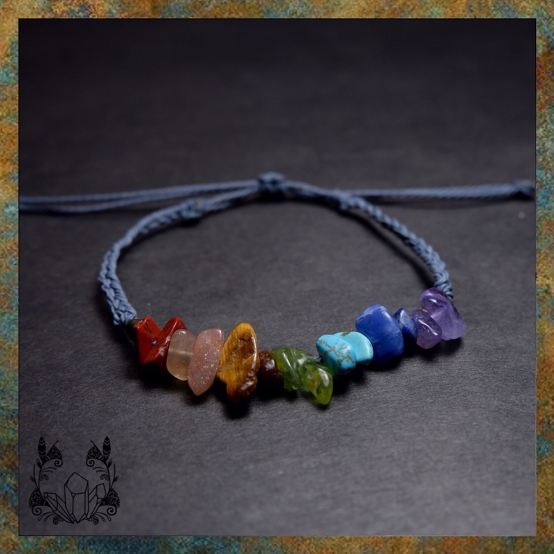 🌈  🌈   Vòng tay 7 màu, handmade, vòng thủ công