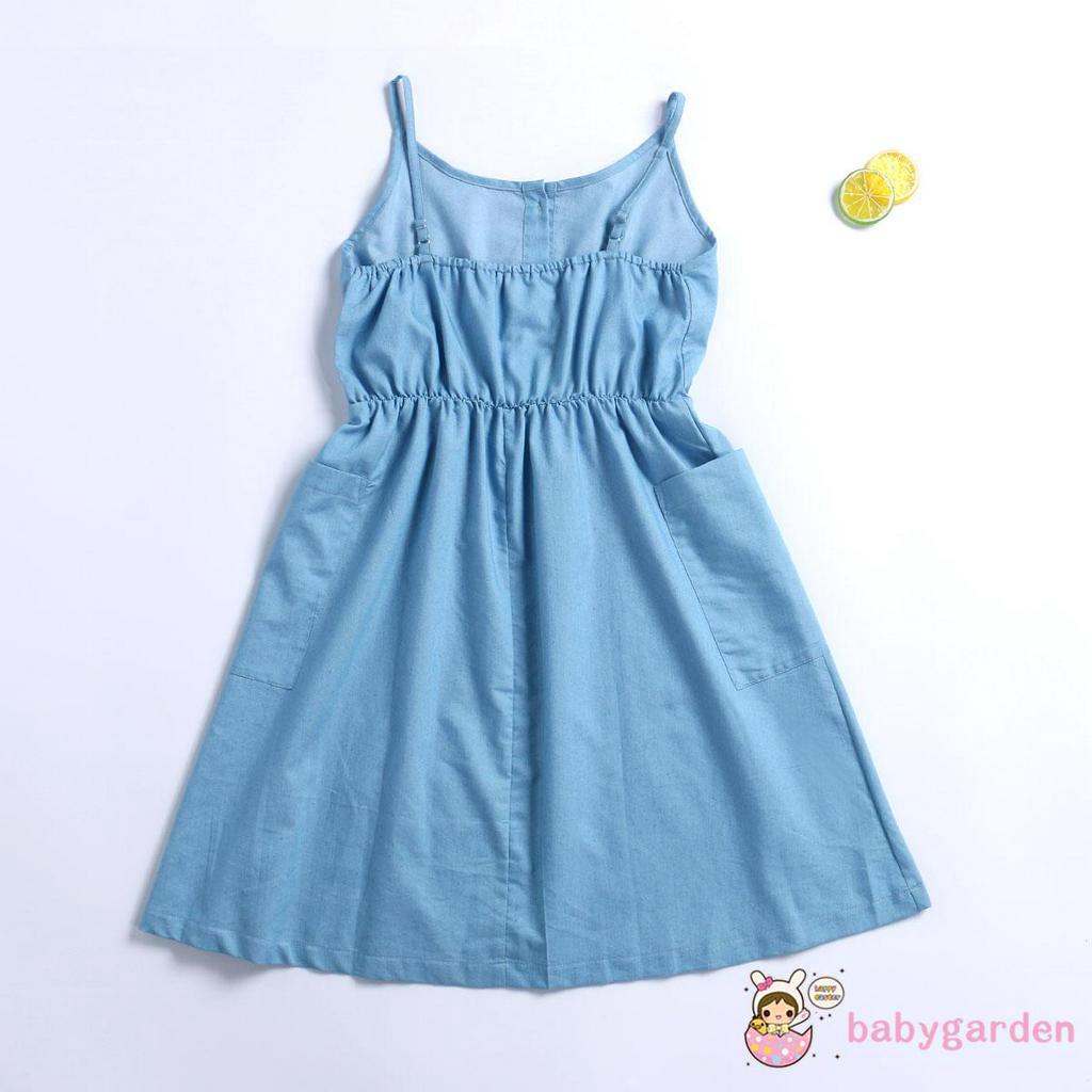 Đầm Dây Có Túi Dành Cho Mẹ Và Bé