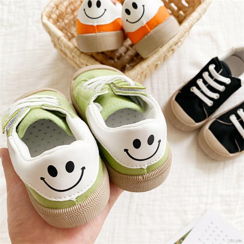 Đôi giày thể thao bằng canvas thoáng khí thời trang xuân thu cho bé