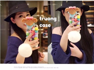 (FREE SHIP ĐƠN TỪ 99K) Ốp lưng iPhone gấu bông (hàng cao cấp)