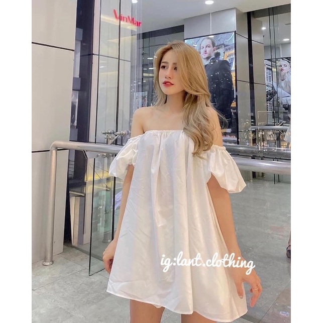 Áo váy trễ vai xinh