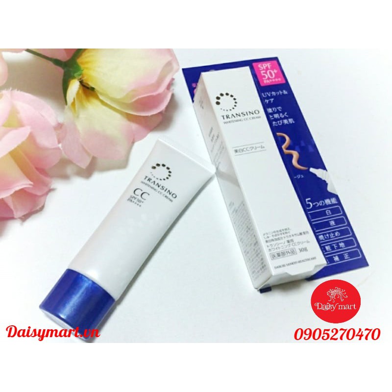 KEM NỀN CC TRANSINO 30g- SPF 50 | BigBuy360 - bigbuy360.vn