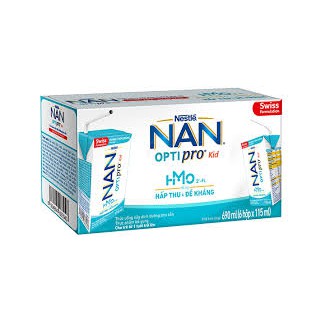 Sữa bột pha sẵn Nan loại 115ml( 1 thùng 36 hộp )