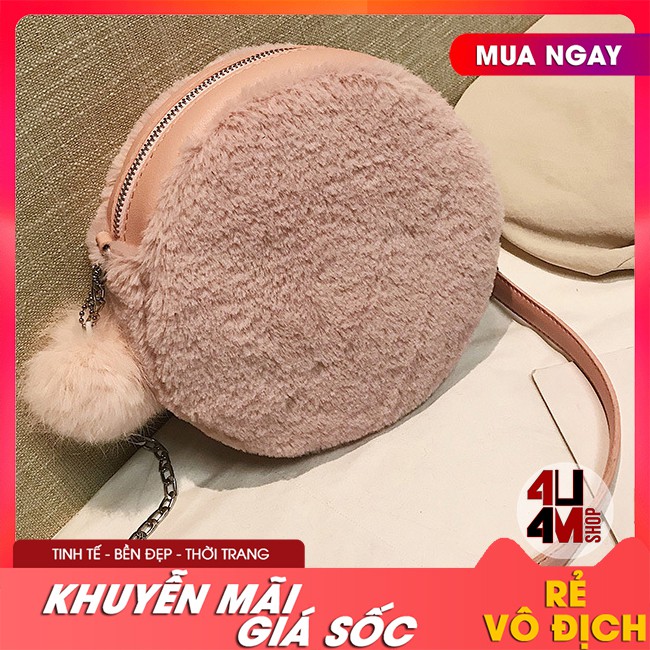 Túi Đeo Chéo Hình Tròn Xinh Xắn 4U4M9713