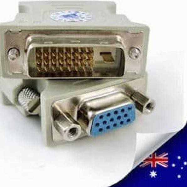 Đầu nối chuyển đổi giắc cắm DVI D 24+1 sang ổ cắm VGA 15pin ⎗ | BigBuy360 - bigbuy360.vn