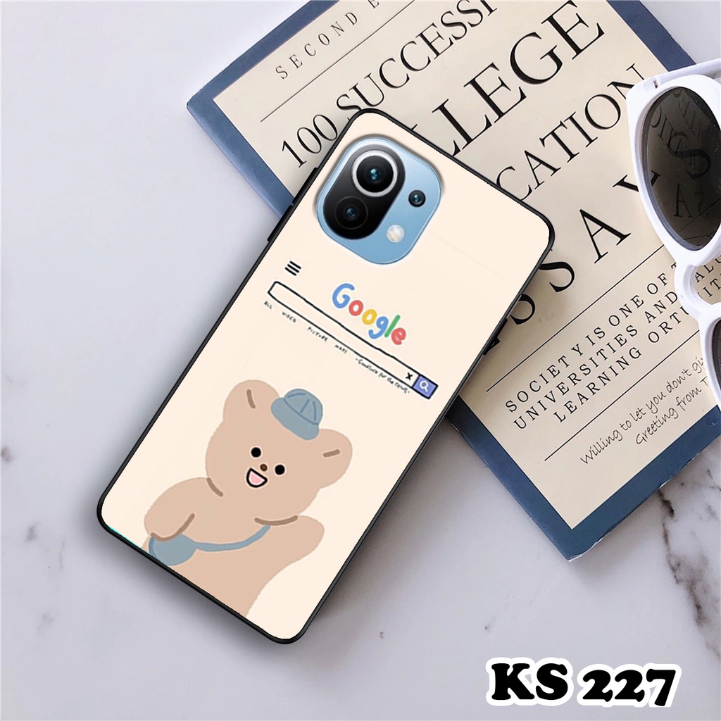 Ốp lưng Xiaomi Mi 11 Lite - Mi 11 Lite 5G - Mi 11 Lite 5G NE - Ốp in hình gấu bear ngộ nghĩnh