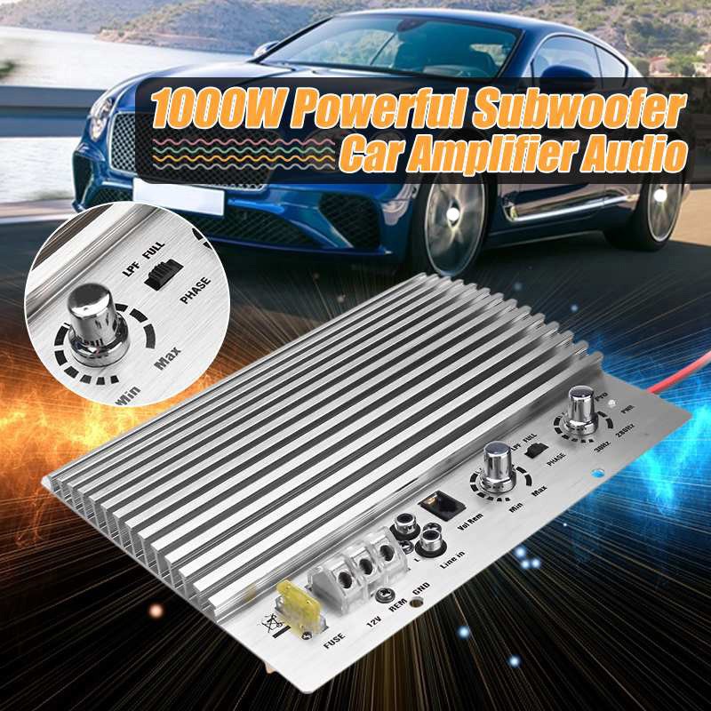 Dàn amply ô tô 12V 1000W Subwoofer