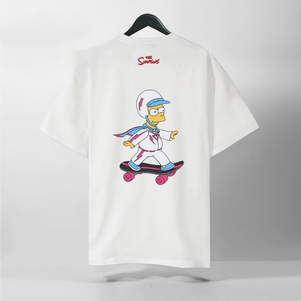 Áo Thun Tay Lỡ ADLV The Simpsons, áo phông unisex Form rộng oversize, chất liệu Cotton. KKIMShop