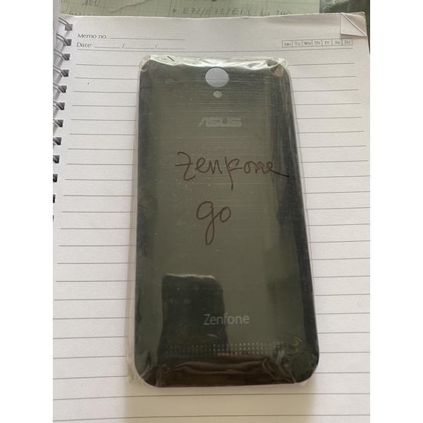 nắp lưng zenfone Go đen