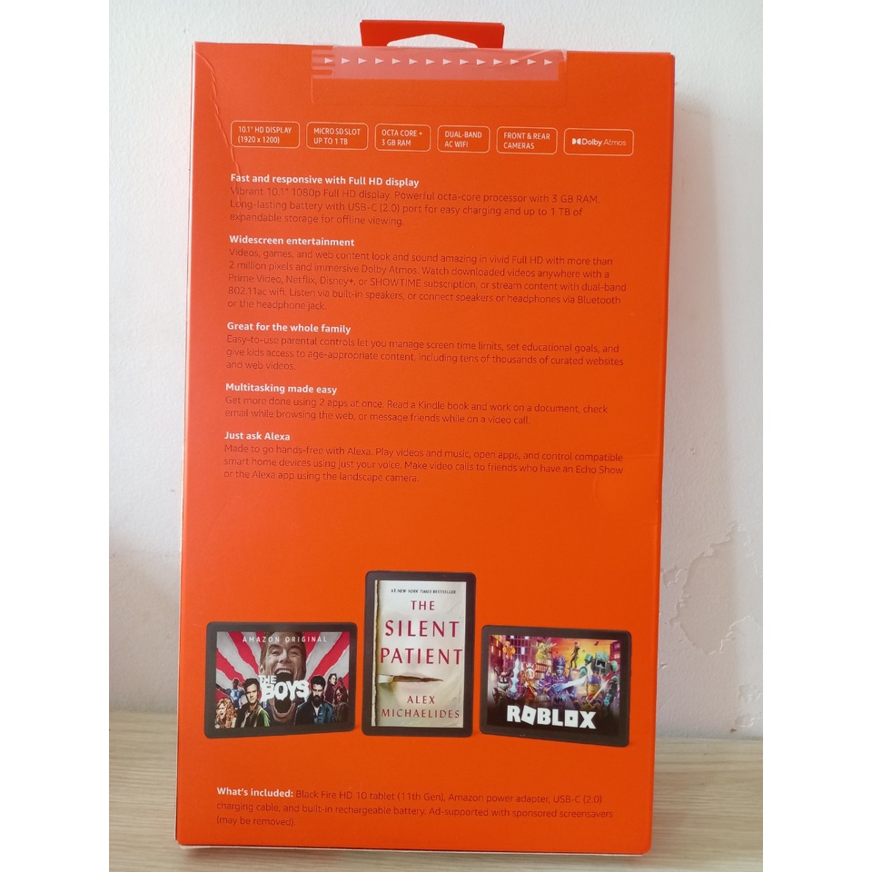 Máy tính bảng Amazon Fire HD10 2021