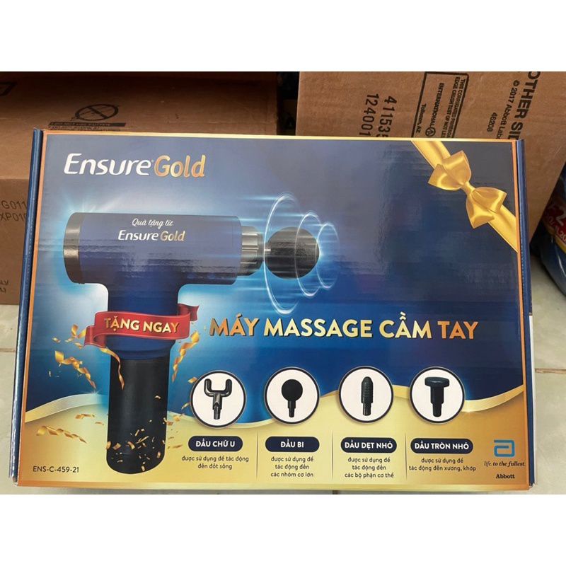 máy massage cầm tay, quà tặng của sữa Ensure gold