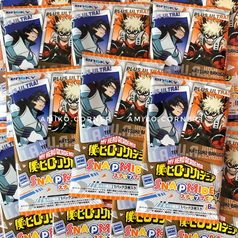 Pack nhân phẩm snap MHA vol 4 B ver hàng chính hãng