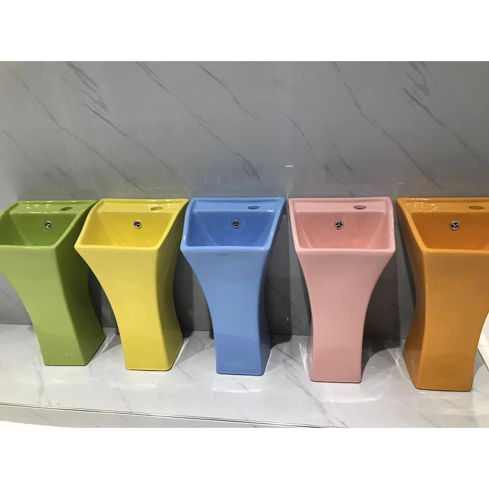 Lavabo đứng, lavabo đặt sàn trẻ em nhiều màu sắc Majst.