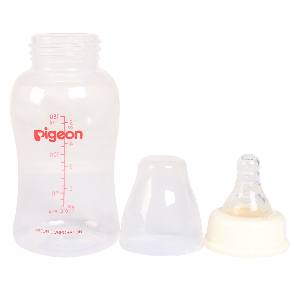 Bình sữa cổ hẹp PP STREAMLINE Pigeon 150ml - 250ml