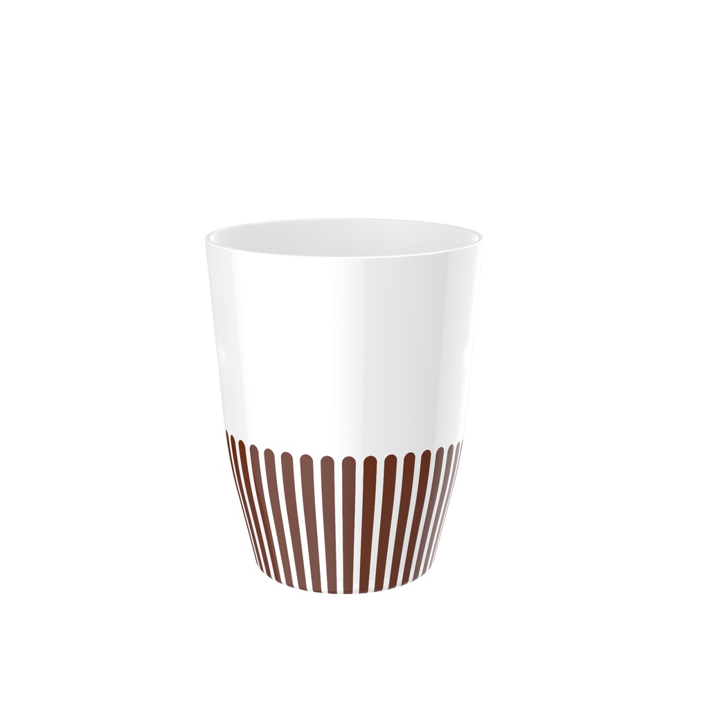 Ly uống nước 2 màu kẻ sọc hiện đại 580ml -L5