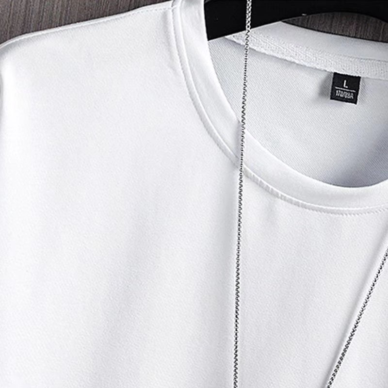 Bộ đồ thể thao áo thun tay ngắn và quần short ôm sát nhanh khô in họa tiết đơn giản thời trang cho nam
