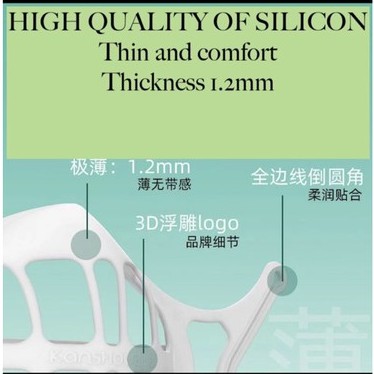Khuôn Silicon 3D cố định khẩu trang công nghệ 3D silicon | BigBuy360 - bigbuy360.vn