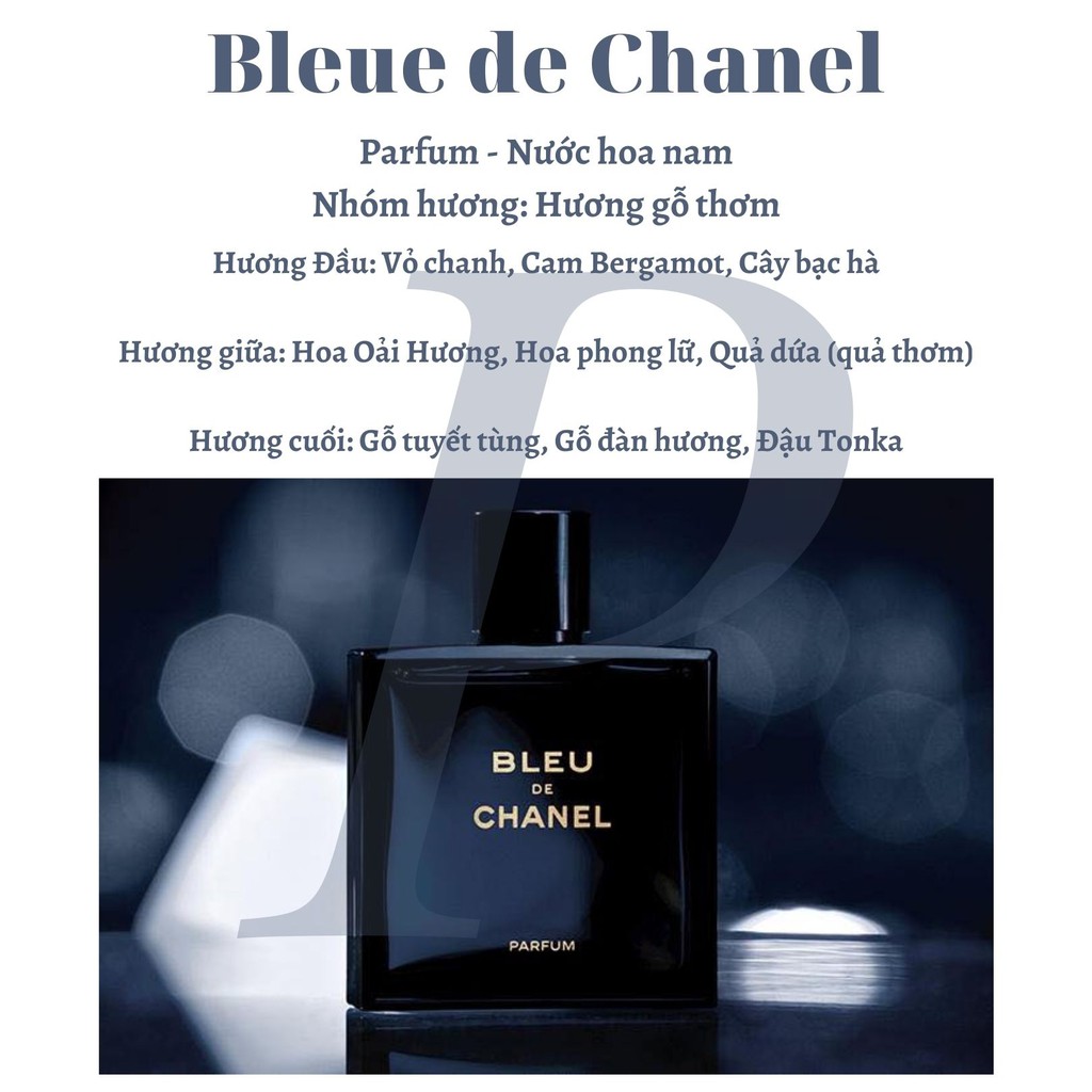 [Chính hãng] Nước hoa Bleu de Chanel (Mẫu thử) | BigBuy360 - bigbuy360.vn