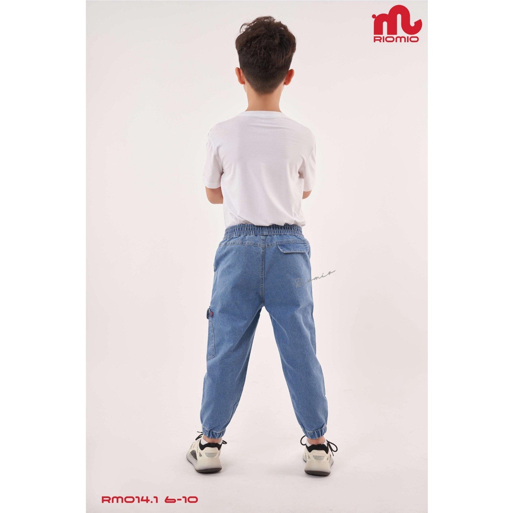 Quần dài Jeans bé trai Riomio túi hộp jogger size 6 - 9 tuổi Tiệm Nhà Sóc