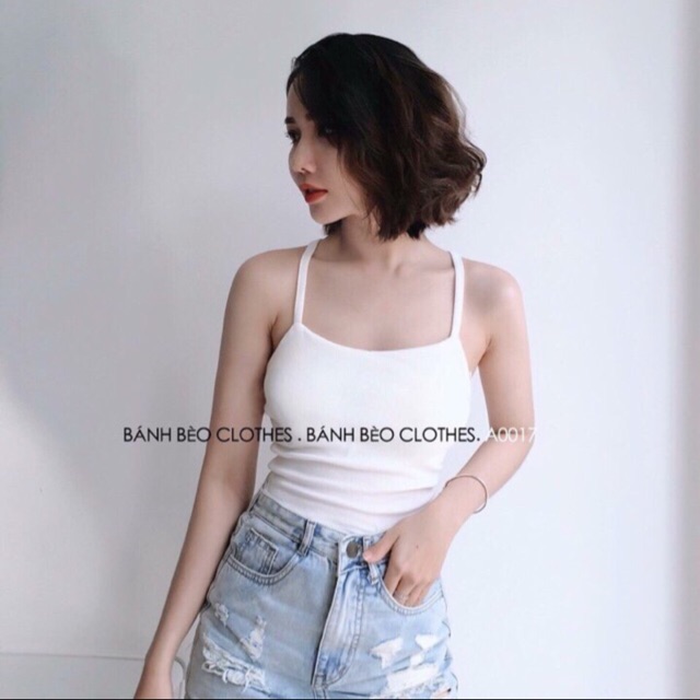 Áo 2 dây thắt nơ🌼