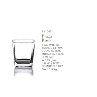 Bộ 6 Cốc Plaza Water B11007 - 195ml