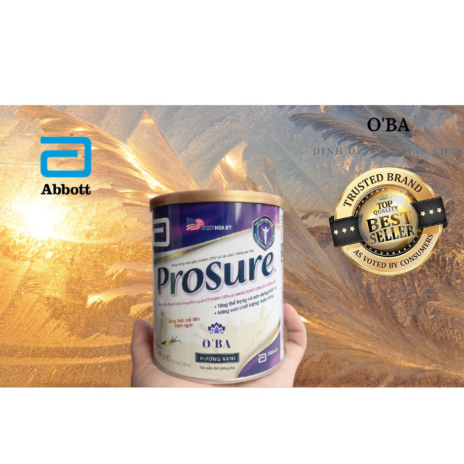 (Date mới) Sữa bột Prosure 380g