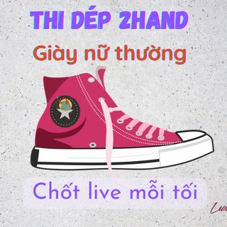 Giày nữ thường 2hand, giày CV second hand hiệu, lên live ngay hốt ngay siêu phẩm