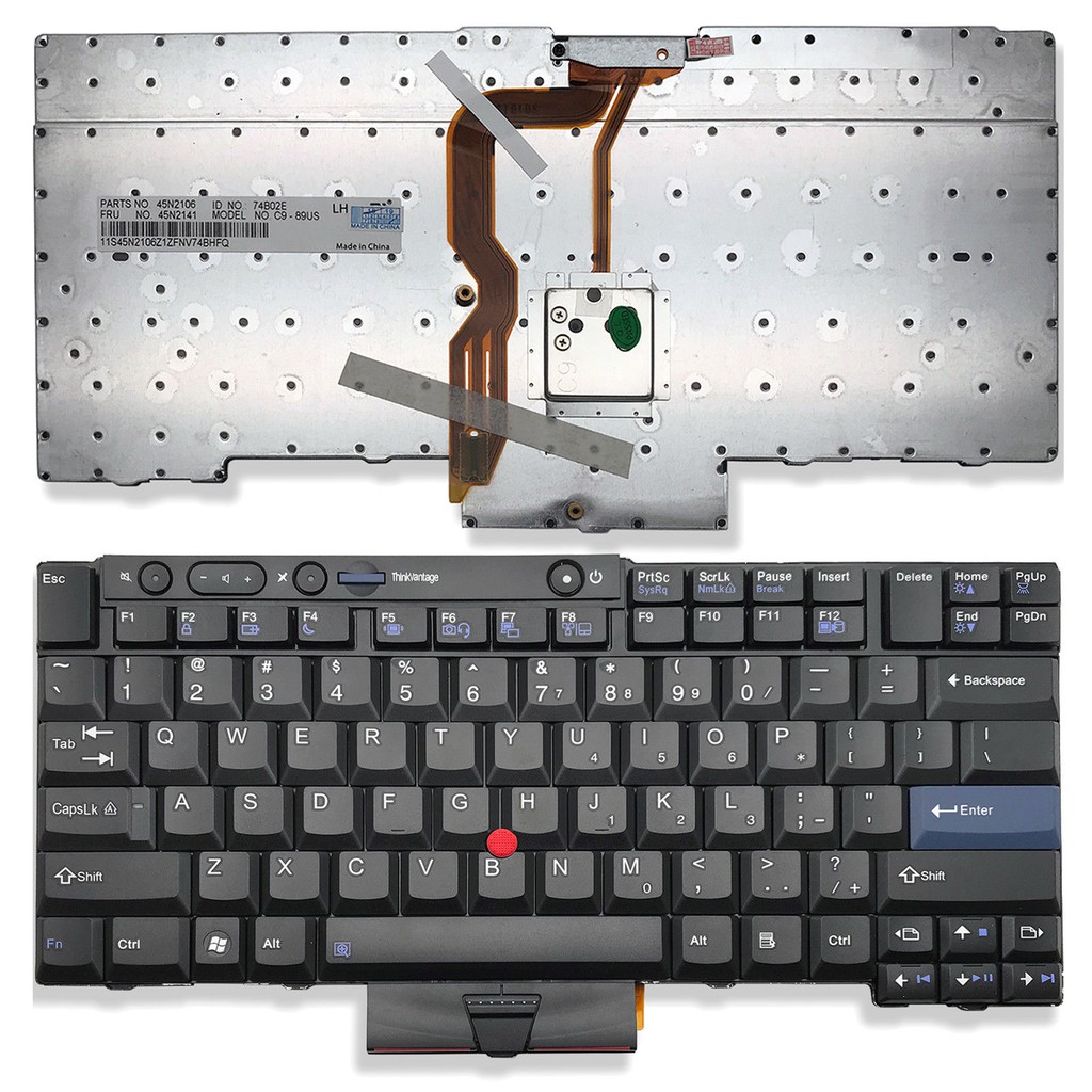 Bàn phím laptop Lenovo Thinkpad T400s ,T410 ,T410i ,T410s | BigBuy360 - bigbuy360.vn