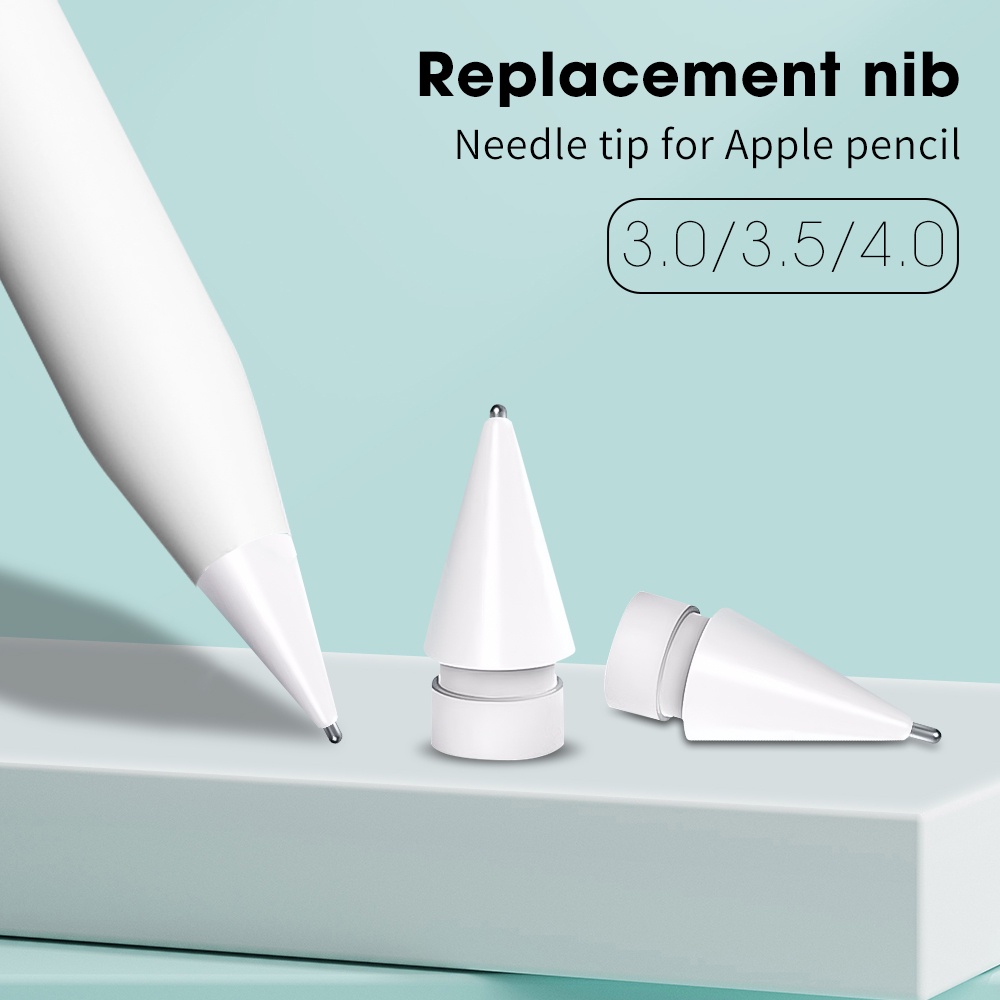 Đầu Bút Chì Thay Thế Bằng Kim Loại Bền Cho Apple Pencil 1st 2nd Generation